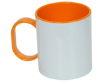 11oz polymer Inner Rim Handle Mug