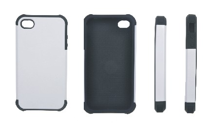 Dual-protect silicon iPhone 4/4s cases.