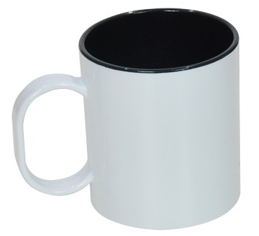 11oz polymer inner color mugs