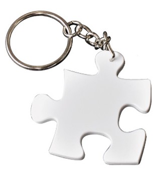 Puzzle Keychain