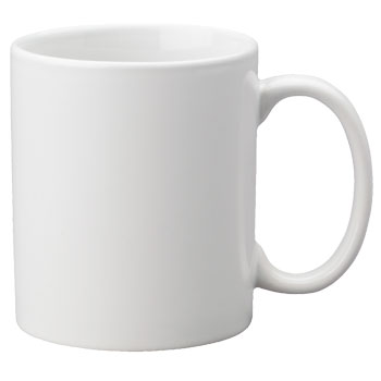 11oz White Coated Mugs Grade B