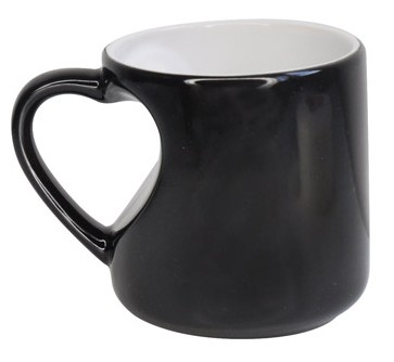 12oz heart Shape Color Changing Mug