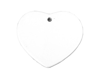 Ceramic Heart Ornaments 