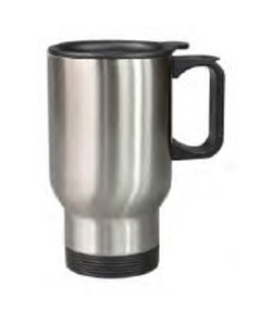 Stainless Travel Mug Silver