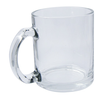 11oz. Glass Mug(clear)