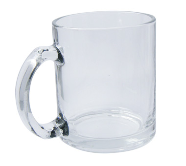 11oz. Glass Mug(clear)